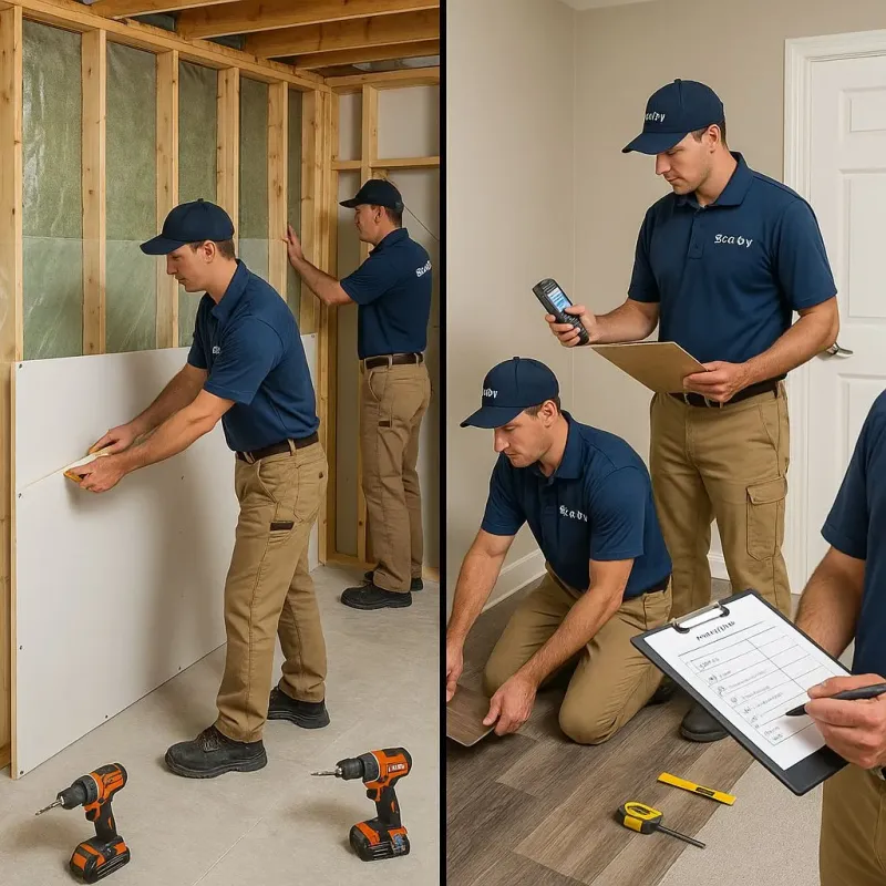 Repairs and Reconstruction process in Union Springs, NY