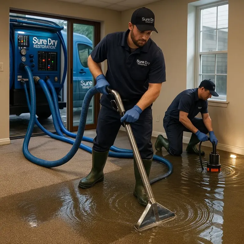 Water Extraction and Removal process in Union Springs, NY